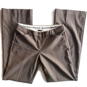 Express Tweed Editor Pant | Brown
